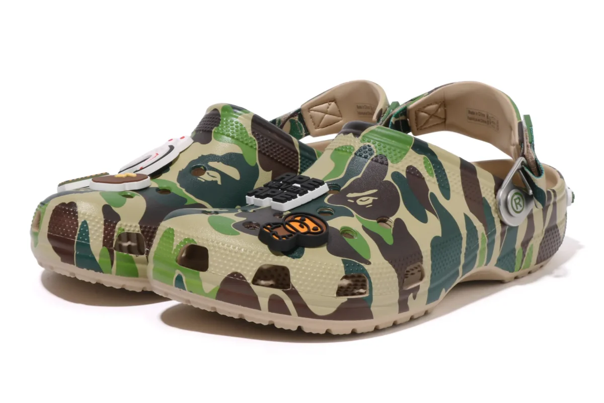 BAPE® X-CROCS - CLOG - Green - 1
