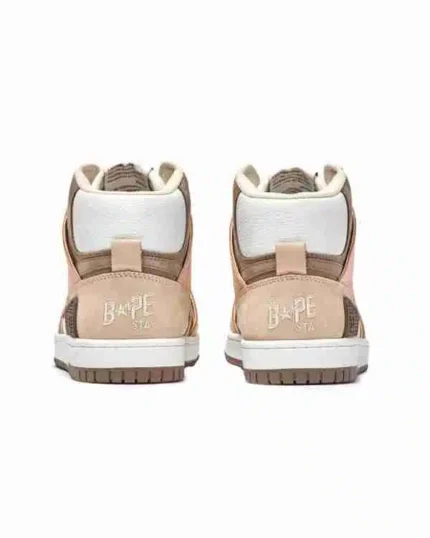 BAPESTA 93 HI Brown Shoes