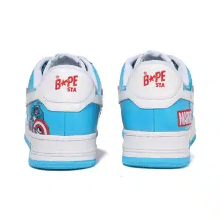 BAPESTA x Marvel Captain America Shoes