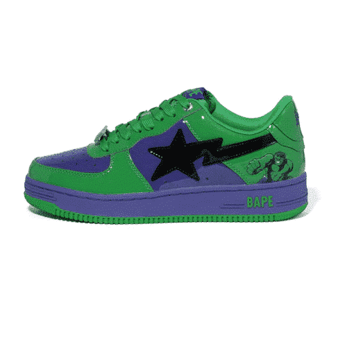 BAPESTA x Marvel Hulk Shoes BAPESTA x Marvel Hulk Shoes