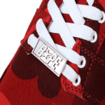 BAPESTA Low Camo Red Shoes