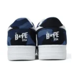 BAPESTA Camo M2 Navy Shoes