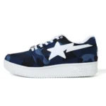 BAPESTA Camo M2 Navy Shoes