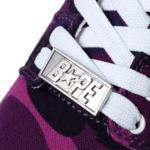 BAPESTA Mid Camo Purple Shoes