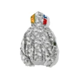 BAPE Grey Camo Hoodie