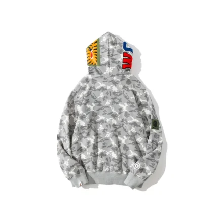 BAPE Grey Camo Hoodie