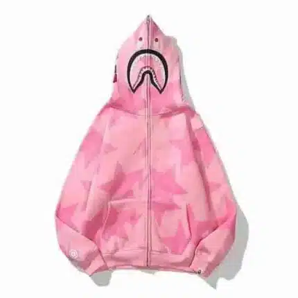 BAPESTA Star Pattern Zipper Hoodie