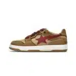 BAPESTA Sk8 Low Brown Shoes