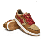 BAPESTA Sk8 Low Brown Shoes