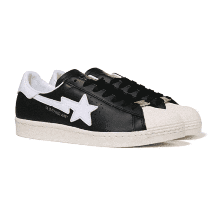 BAPESTA x Adidas 82 FI Superstar Shoes
