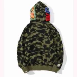 Bape Army Green Camo Hoodie
