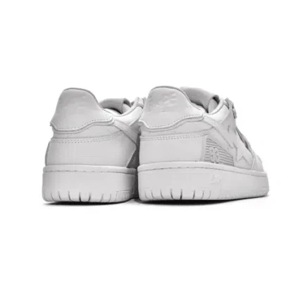 BAPESTA 93 Sk8 Low White Shoes