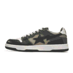 BAPESTA SK8 ABC Camo Green Low Shoes