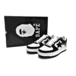 BAPESTA Low Patent Leather M2 Shoes