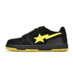 BAPESTA Sk8 Low-Top Black Shoes