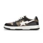 BAPESTA Sk8 Low-Top Brown Shoes