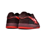 BAPESTA Sk8 Low Brown-Red Shoes