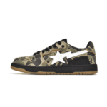 BAPESTA SK8 ABC Low Army Shoes