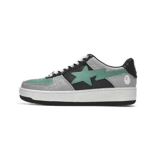 BAPESTA Star Leather Patch Low Shoes BAPESTA Star Leather Patch Low Shoes