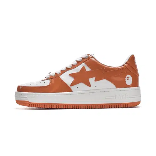 Bape-Sk8-Sta-Low-White-Orange.webp BAPESTA Sk8 Low Shoes