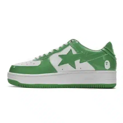 BAPESTA Patent Leather Low M2 Shoes