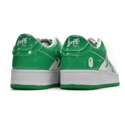 BAPESTA Patent Leather Low M2 Shoes