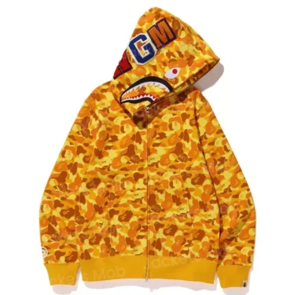 BAPE WGM Shark Blue Hoodie
