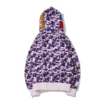 Purple Camo BAPE Hoodie