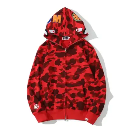 Red Bape Hoodie Red Bape Hoodie