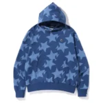 BAPESTA Star Relaxed Fit Hoodie