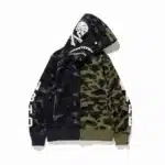 BAPE x Neighborhood Camo Hoodie