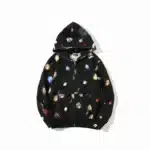 BAPE Galaxy Shark Black Hoodie