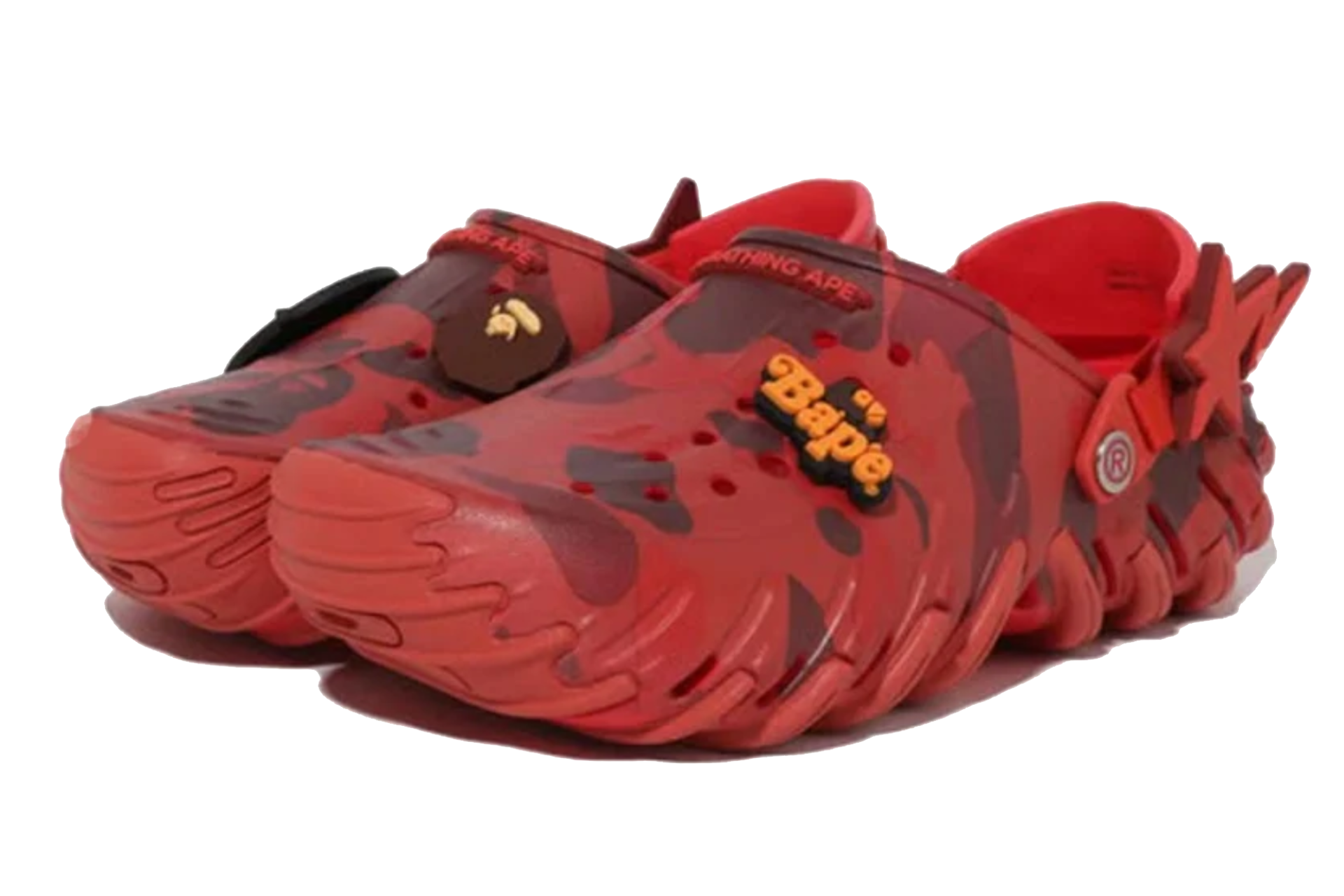 Bape Crocs Color Camo Red Clog
